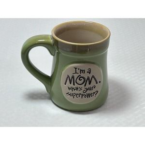 burton+BURTON Mom Superpower‎ Ceramic Coffee Tea Mug Gift for Mothers